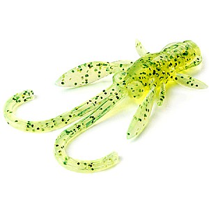 FishUp Baffi Fly 1.5" 3.8cm #026 Flo Chartreuse Green 10vnt