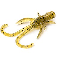 FishUp Baffi Fly 1.5" 3.8cm #074 Green Pumpkin Seed 10vnt