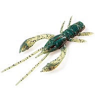FishUp Real Craw 1.5" 3.8cm #017 Motor Oil Pepper 10vnt