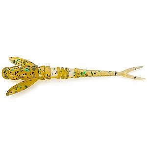 FishUp Flit 1.5" 3.8cm #036 Caramel Green Black 10vnt