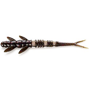 FishUp Flit 3" 7.6cm #050 Green Pumpkin Brown Red Purple 8pcs