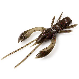 FishUp Real Craw 1.5" 3.8cm #050 Green Pumpkin Brown Red Purple 10vnt