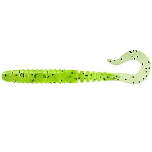 FishUp Vipo 2" 5.1cm 0.55g #055 Chartreuse Black 10vnt