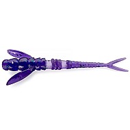FishUp Flit 1.5" 3.8cm #060 Dark Violet Peacock Silver 10pcs