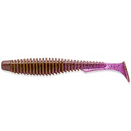 FishUp U-Shad 2" 5.1cm #016 Lox Green Black 10pcs