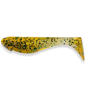 FishUp Wizzy 1.5" 3.8cm 036 Caramel Green Black 10pcs