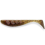 FishUp Wizzle Shad 1.4" #045 Green Pumpkin / Red & Black 10vnt