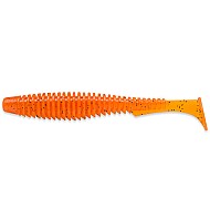 FishUp U-Shad 2" 5.1cm #049 Orange Pumpkin Black 10vnt