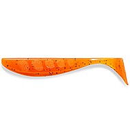 FishUp Wizzle Shad 3" #049 Orange Pumpkin / Black 8pcs