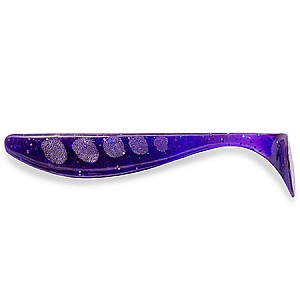 FishUp Wizzle Shad 5" 12.7cm 15.2g #060 Dark Violet/Peacock Silver 1vnt