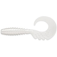 FishUp Fancy Grub 2.5" 6.35cm #081 Pearl 10vnt