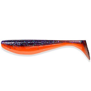 FishUp Wizzle Shad 3" #207 Dark Violet / Orange 8pcs