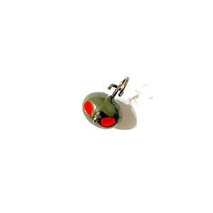 10.6g Tungsten Swing Free Football (Green Pumpkin / Red eyes)
