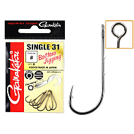 Gamakatsu Single 31 Hooks Black #8 8vnt