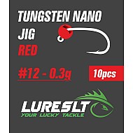 Tungsten Nano Jig #12 Ф3.5 0.3g C15 Bright Red