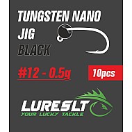 Tungsten Nano Jig #12 Ф4.0 0.5g Anodized Black
