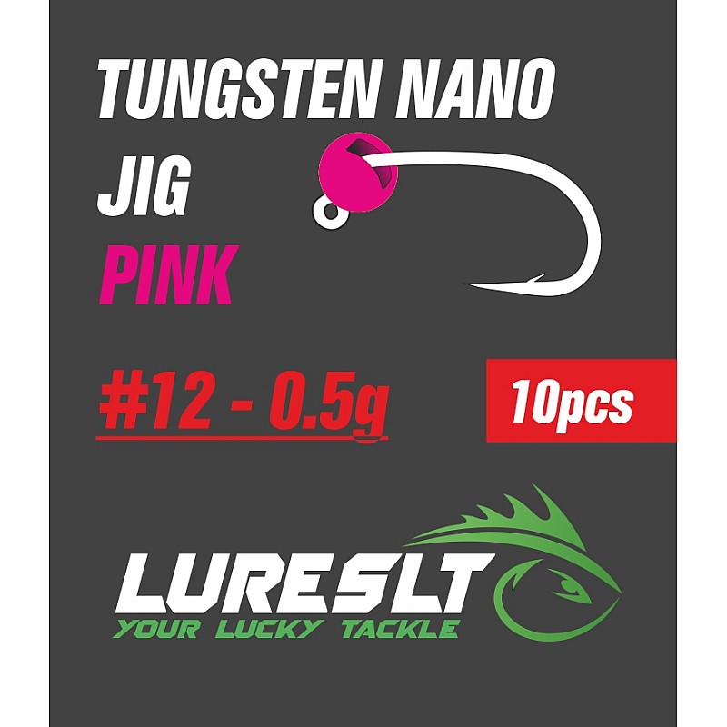 Tungsten Nano Jig #12 Ф4.0 0.5g Fluo Pink