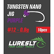 Tungsten Nano Jig #12 Ф4.6 0.8g Fluo Purple