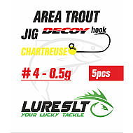 Area Trout jig Hook Decoy AH-12 #4 size 4mm /0.5g Chartreuse