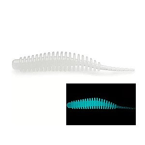 Fishup Aji Tanta 1.3'' 3.3cm #401 White Glow 10pcs