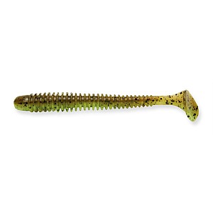 Keitech Swing Impact 4" 10.2cm 4.6g 401T Green Pumpkin Chartreuse 8pcs