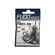 Offset Hook Fudo FW01-BN Size 4 10pcs