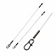 Hitfish Titanium Leader 20cm 0.40Ø 17.6kg 2vnt