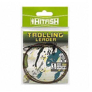 Hitfish Trolling Stainless Leader 65cm 0.76Ø 28.5kg 1vnt