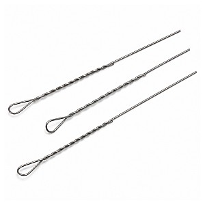 Hitfish String Leader Wire 15cm 0.30Ø 9kg 10vnt