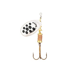 Mepps Aglia Decoree Gold Red Dots 5# 13g