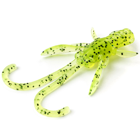 FishUp Baffi Fly 1.5" 3.8cm #055 Chartreuse Black 10vnt