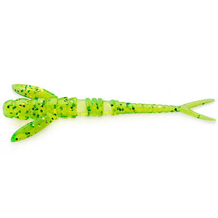 FishUp Flit 1.5" 3.8cm #026 Flo Chartreuse Green 10pcs