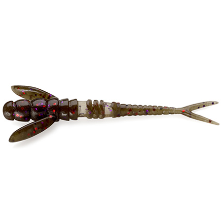FishUp Flit 1.5" 3.8cm #050 Green Pumpkin Brown Red Purple 10vnt