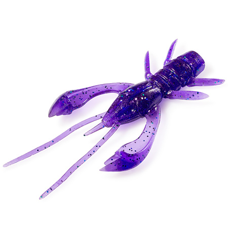 FishUp Real Craw 2" 5.1cm #060 Dark Violet Peacock Silver 7vnt