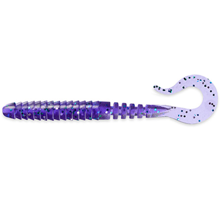 FishUp Vipo 2" 5.1cm 0.55g #060 Dark Violet Peacock Silver 10vnt