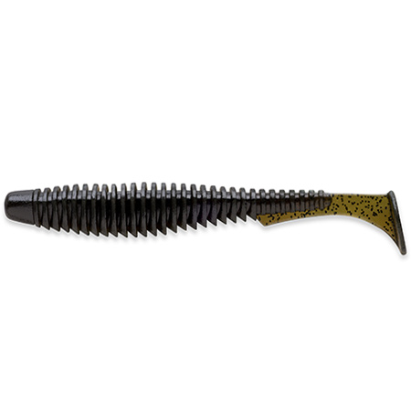FishUp U-Shad 3.5" 8.9cm #043 Watermelon Brown Black 8vnt