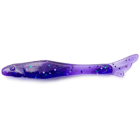 FishUp Tiny 1.5" 3.8cm #060 Dark Violet Peacock Silver 12vnt