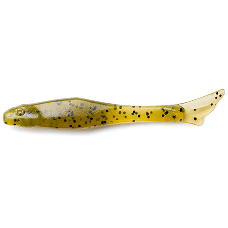 FishUp Tiny 1.5" 3.8cm #074 Green Pumpkin Seed 12vnt