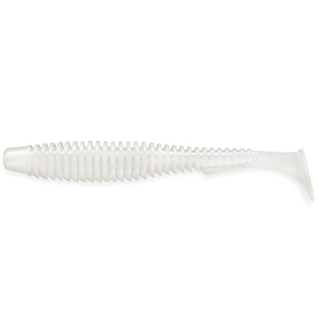 FishUp U-Shad 3" 7.6cm #081 Pearl 9pcs