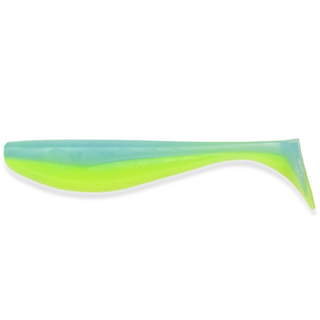 FishUp Wizzle Shad 3" #206 Sky / Chartreuse 8pcs