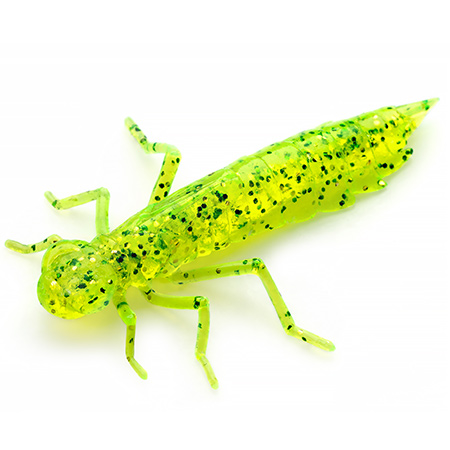 FishUp Dragonfly 0.75" 1.9cm #026 Flo Chartreuse Green 12vnt