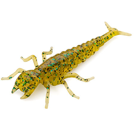 FishUp Diving Bug 2" 5.1cm #036 Caramel Green Black 8vnt