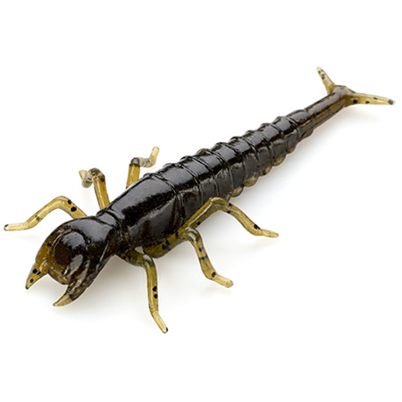 FishUp Diving Bug 2" 5.1cm #043 Watermelon Brown Black 8pcs