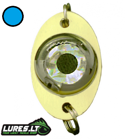 LED Lamp With Rings Blue