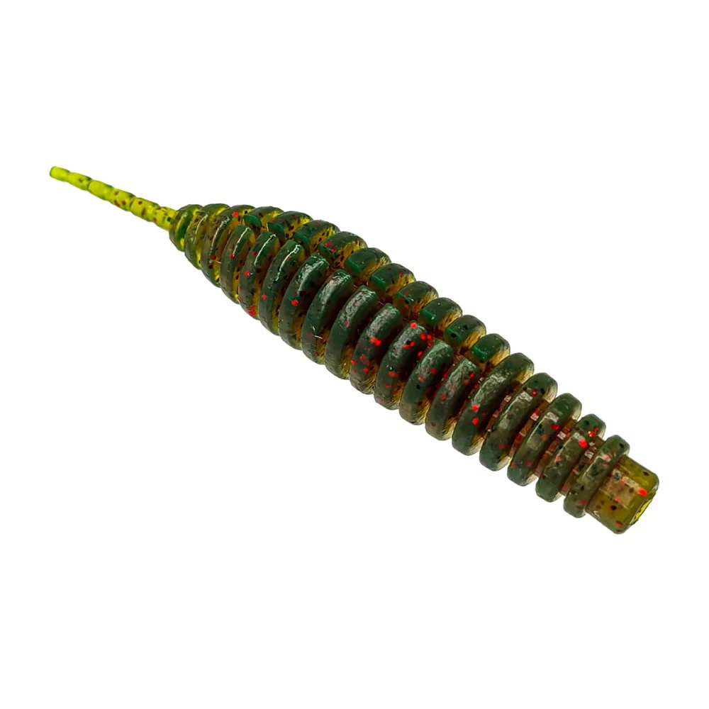 FishUp Tanta 1" 2.54cm 0.17g #019 - Motor Oil Pepper 10vnt