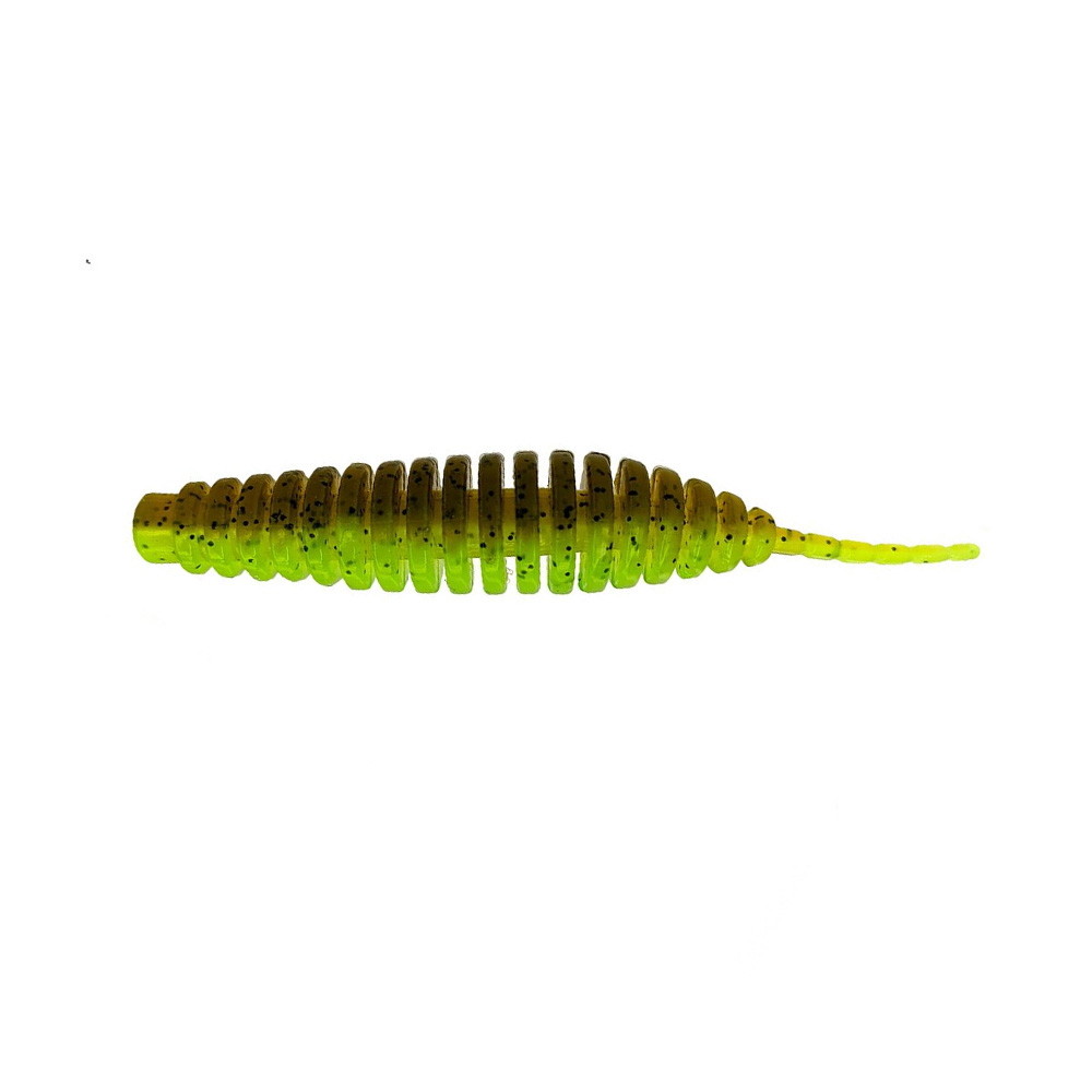 FishUp Tanta 2'' 5.1cm 0.9g #246 Green Pumpkin/Chartreuse 9pcs