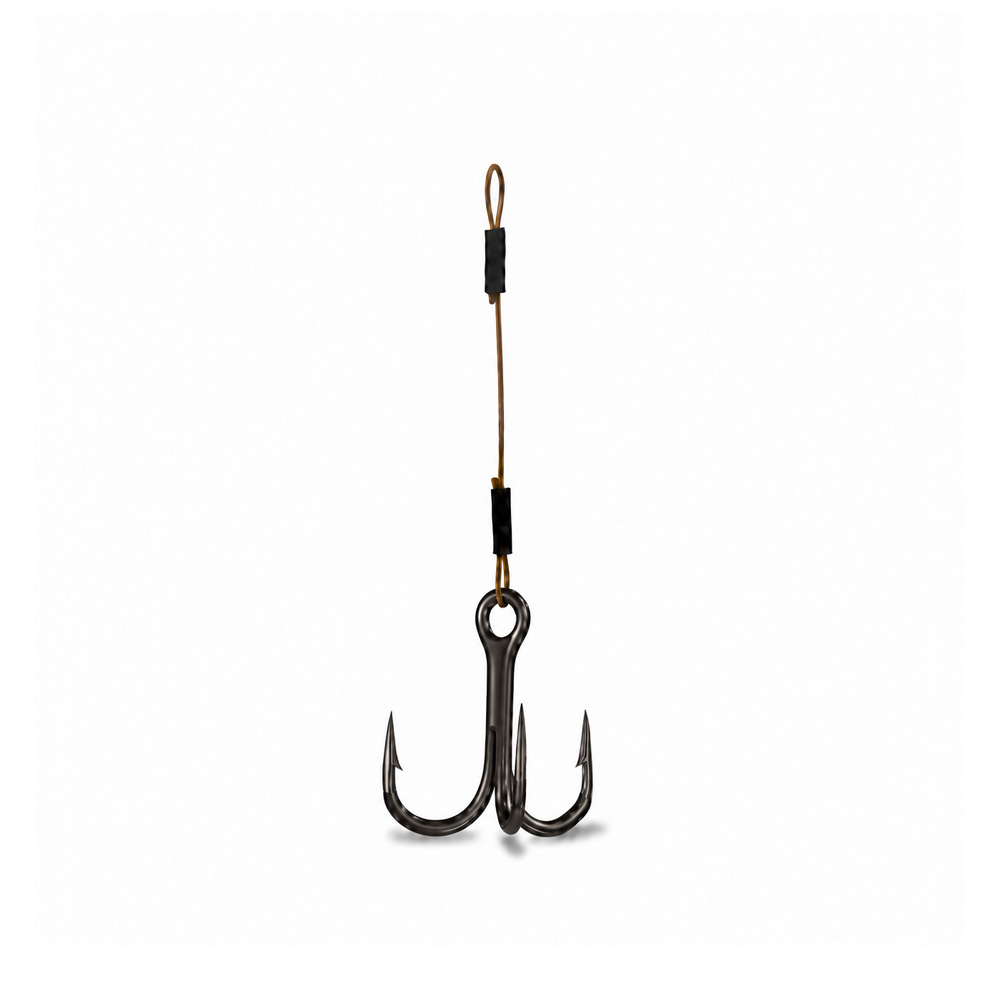 Apkaustas Gurza Leader Stinger Rig #8 Black