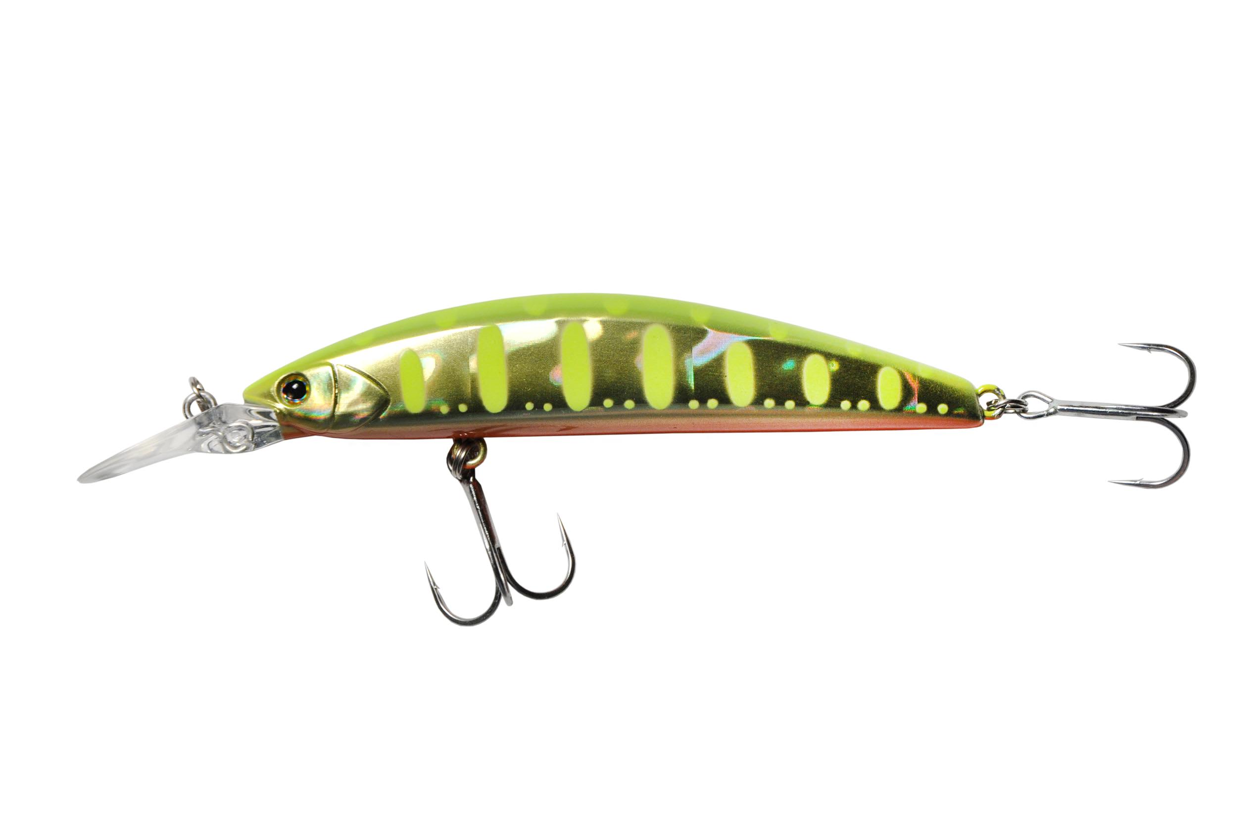 Jackall Timon Tricoroll GT 88MD-F 88mm 10.8g Chartreuse Yamame