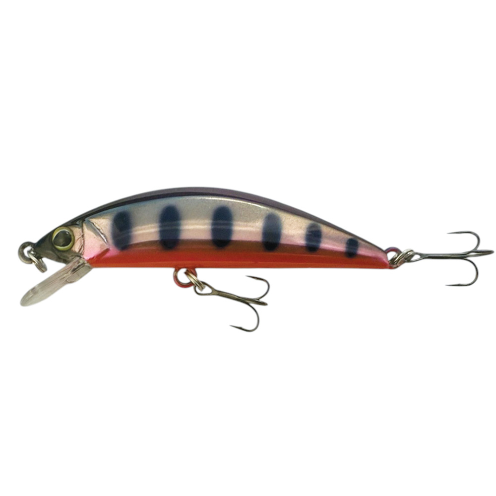 Jackall Timon Tricoroll 55S 55mm 3.5g PURPLESILVERYAMAME REDBELL