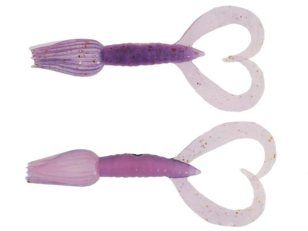 Keitech Little Spider 2" 5cm 1.1g LT03T Bubblegum Grape 8vnt